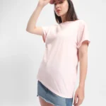 Women's Pink Boyfriend T-shirt
